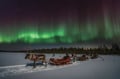 Night Reindeer Safari with possibility of auroras