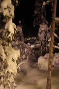 Lovimainas Forest Ice Skating (1km), Levi