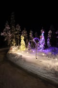 Lovimainas Forest Ice Skating (1km), Levi