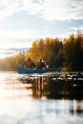 Sunrise Canoeing Experience in Levi