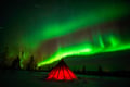 Enjoy the magic of Aurora Borealis with your loved ones!