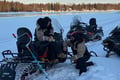 Meeting point At Maakuntakatu 31 Lapland Royal Adventures Office, or pick up.  Changing clothes and transfer to the activity location.