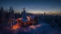 Private meeting with Santa in Santa Claus Cottage in Rovaniemi