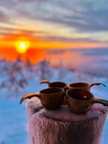 Arctic Steps – Snowshoeing in Levi with a Picnic on the Snow