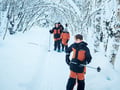 Easy Snowshoeing with a Warm Drink, Levi
