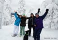 Easy Snowshoeing with a Warm Drink, Levi