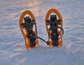 Easy Snowshoeing with a Warm Drink, Levi