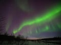 Night Snowshoeing — search for the Aurora, Levi