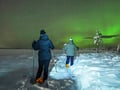 Night Snowshoeing — search for the Aurora, Levi