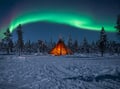 Arctic Night Snowmobile Safari with Campfire, Levi — adults only