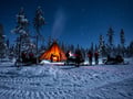 Arctic Night Snowmobile Safari with Campfire, Levi — adults only