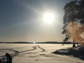 Ice Fishing Tour for 3-6 Persons from the Saariselka/Ivalo/Inari Area to Lake Inari with a Local Guide and Open Fire Cooking