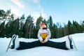 Ice skating private couple photography session - Rovaniemi