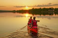 Midnight Sun & Sunset Canoe Trip