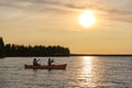 Midnight Sun & Sunset Canoe Trip