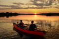 Midnight Sun & Sunset Canoe Trip