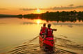 Midnight Sun & Sunset Canoe Trip