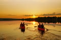 Midnight Sun & Sunset Canoe Trip