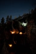 Aurora Adventure: Zipline & climbing adventure under the northern lights with free transport