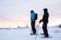 Snowshoeing tour in Levi
