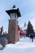 400m REINDEER SLEIGH RIDE ON A TRADITIONAL FARM + GUIDED VISIT TO SANTA CLAUS VILLAGE