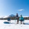 Ice-Fishing By Foot On Lake Ylläsjärvi