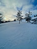 Wilderness skiing to the untouched secret spots