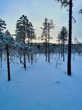 Wilderness skiing to the untouched secret spots