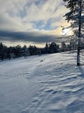 Wilderness skiing to the untouched secret spots