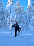Wilderness skiing to the untouched secret spots