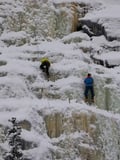 Hike Through Korouoma Canyon Frozen Waterfalls