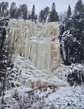 Hike Through Korouoma Canyon Frozen Waterfalls