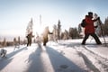 Ski Trekking Adventure in Rovaniemi