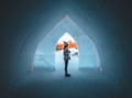 Arctic SnowHotel Rovaniemi Tour – Ice Bar & Ice Sculptures