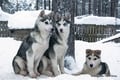 Husky Park Visit & Meet the Movie Star Animals, Levi