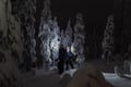 Snowshoeing Adventure by Night (Aurora Borealis Tour)