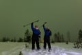 Snowshoeing Adventure by Night (Aurora Borealis Tour)
