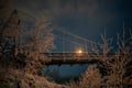 Snowshoeing Adventure by Night (Aurora Borealis Tour)