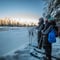 Backcountry skiing adventure