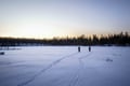 Backcountry skiing adventure