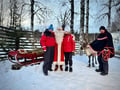 Meet Santa Claus & Mrs. Claus in a Secret Hideaway, Levi ®