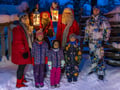 Meet Santa Claus & Mrs. Claus in a Secret Hideaway, Levi ®