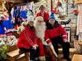 Meet Santa Claus & Mrs. Claus in a Secret Hideaway, Levi ®
