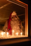 Magical Private Santa Claus Meeting by Husky Sled Ride