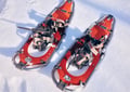 Snowshoeing and Ice fishing