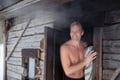 Ice fishing and Log sauna