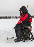 Ice Fishing Set Rental in Levi