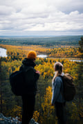 Come have a walk with us to Päiviö Path in Levi Lapland Finland
