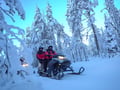 Extended Snowmobile Safari, Levi — long wilderness trails, adults only