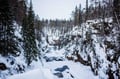 Private Auttiköngäs Canyon and Waterfall Adventure